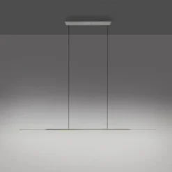 Neuhaus PURE® LED Pendelleuchte PURE Surface, platin (grau) 125x25 höhenverstellbar