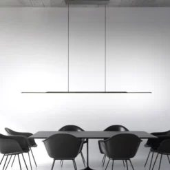 Neuhaus PURE® LED Pendelleuchte PURE Surface, platin (grau),160x25 höhenverstellbar