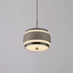 Neuhaus PURE® LED Pendelleuchte PURE Falling Rings, bronce dark chrome