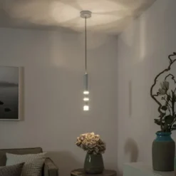 Neuhaus PURE® LED Pendelleuchte PURE Vega, Aluminium 1-flammig, mit Lichtmodi