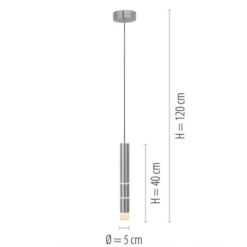Neuhaus PURE® LED Pendelleuchte PURE Vega, Aluminium 1-flammig, mit Lichtmodi