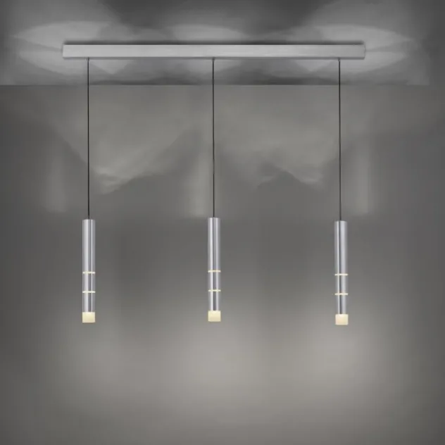 Neuhaus PURE® LED Pendelleuchte PURE Vega,aluminium, 1-flammig, mit Lichtmodi