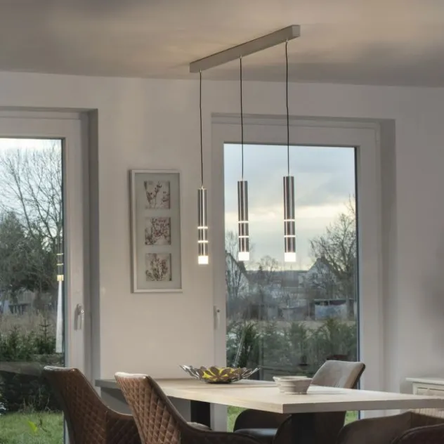 Neuhaus PURE® LED Pendelleuchte PURE Vega,aluminium, 1-flammig, mit Lichtmodi