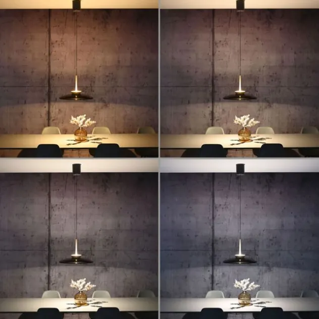 Neuhaus PURE® LED Pendelleuchte PURE E-Moon bronce, höhenverstellbar