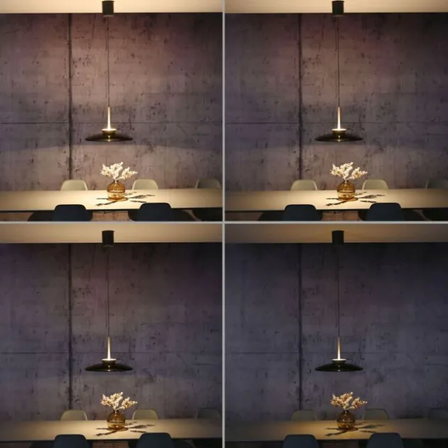 Neuhaus PURE® LED Pendelleuchte PURE E-Moon bronce, höhenverstellbar