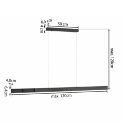 Neuhaus PURE® LED Pendelleuchte PURE Lume, graphite