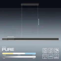Neuhaus PURE® LED Pendelleuchte PURE Lume, graphite