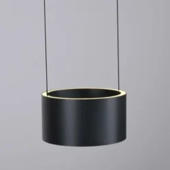 Neuhaus PURE® LED Pendelleuchte PURE Clipse, platin (grau), Fernbedienung, Comfort Lift