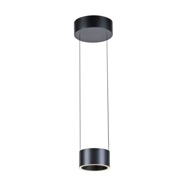 Neuhaus PURE® LED Pendelleuchte PURE Clipse, platin (grau), Fernbedienung, Comfort Lift