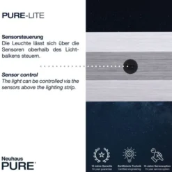Neuhaus PURE® LED Pendelleuchte PURE Lite diamond, CCT dimmbar