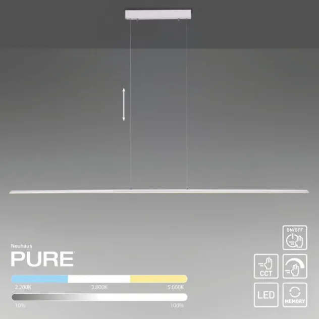 Neuhaus PURE® LED Pendelleuchte PURE Lite diamond, CCT dimmbar