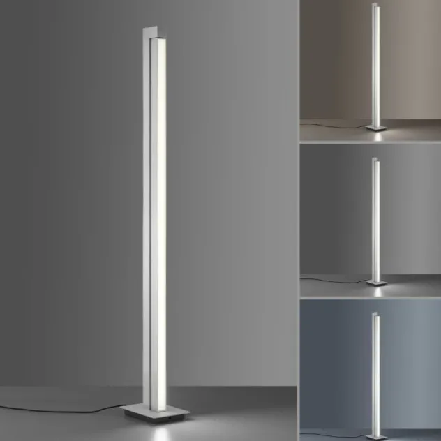 Neuhaus PURE® LED Stehleuchte PURE Lines Floor, diamond (alu) dimmbar
