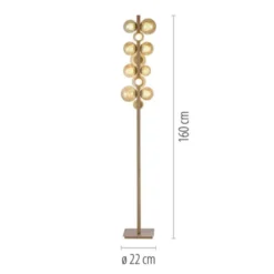 Neuhaus PURE® LED Stehleuchte PURE Popup bronce