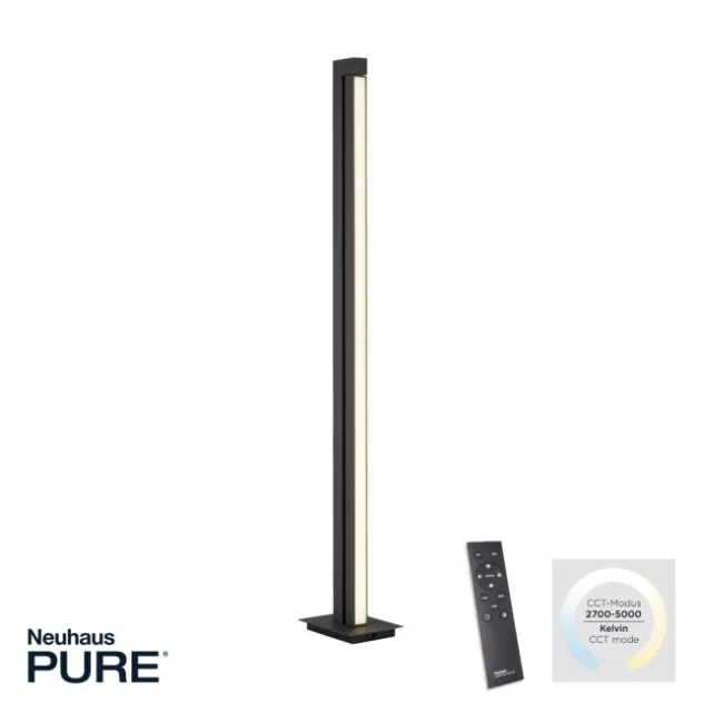 Neuhaus PURE® LED Stehleuchte PURE Lines Floor, graphite