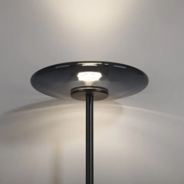 Neuhaus PURE® LED Stehleuchte PURE Vitrum platin (grau)