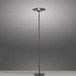 Neuhaus PURE® LED Stehleuchte PURE Vitrum platin (grau)