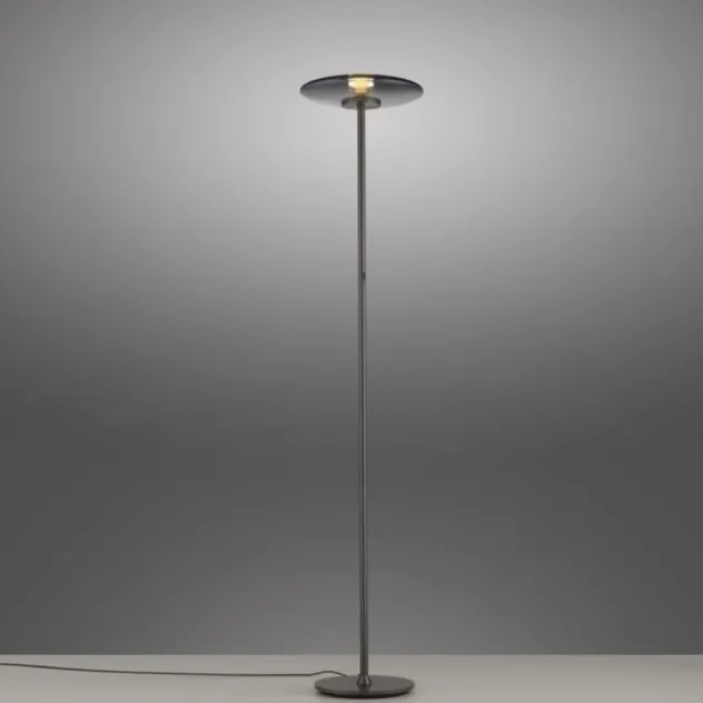 Neuhaus PURE® LED Stehleuchte PURE Vitrum platin (grau)