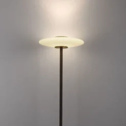 Neuhaus PURE® LED Stehleuchte PURE Vitrum, dark-metal brown