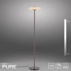 Neuhaus PURE® LED Stehleuchte PURE Vitrum, dark-metal brown