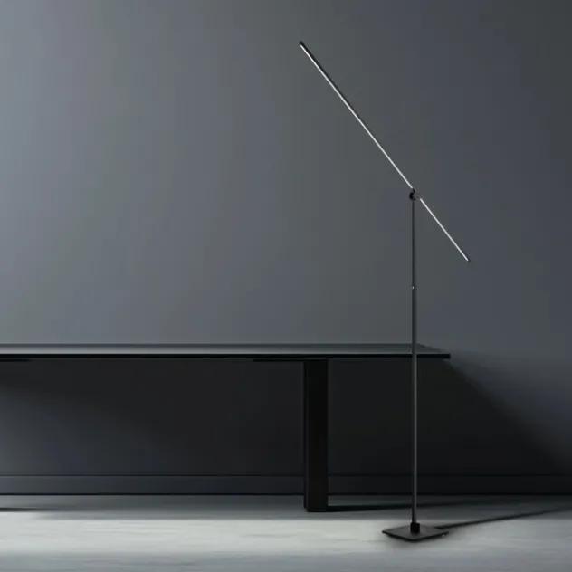 Neuhaus PURE® LED Stehleuchte PURE Grafo, black pearl