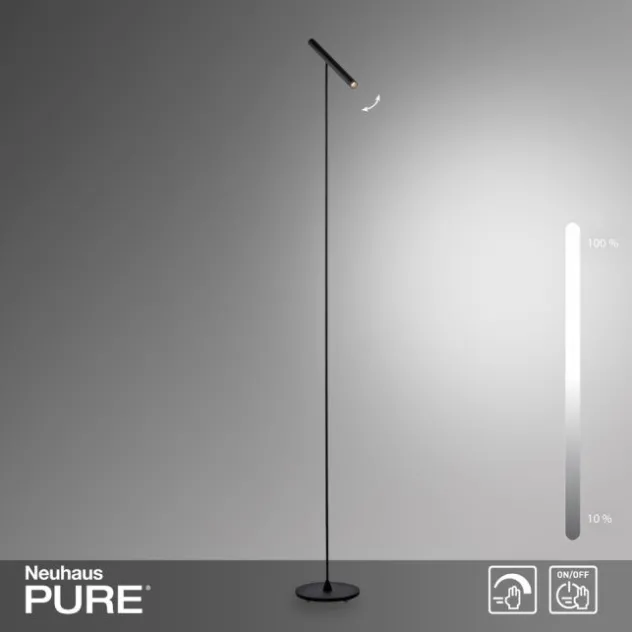 Neuhaus PURE® LED Stehleuchte PURE Tutua,schwarz