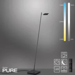 Neuhaus PURE® LED Stehleuchte PURE Mira, black pearl
