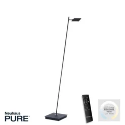 Neuhaus PURE® LED Stehleuchte PURE Mira, black pearl