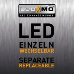 Neuhaus PURE® LED Stehleuchte PURE Gemin, aluminium gebürstet, Schnurschalter