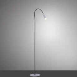 Neuhaus PURE® LED Stehleuchte PURE Gemin, aluminium gebürstet, Schnurschalter