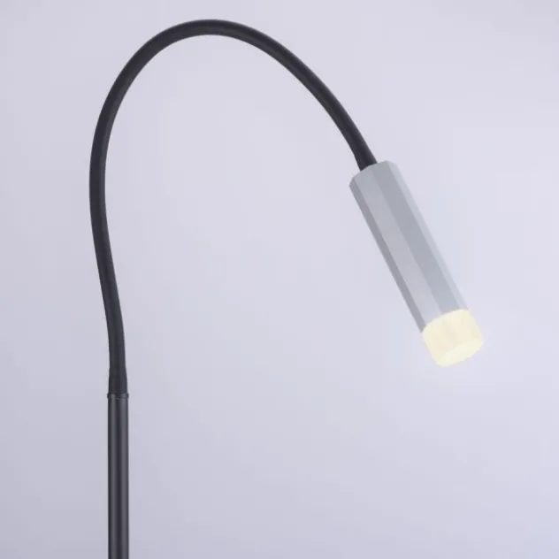 Neuhaus PURE® LED Stehleuchte PURE Gemin, aluminium gebürstet, Schnurschalter
