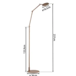 Neuhaus PURE® LED Stehleuchte PURE Luxon, bronce
