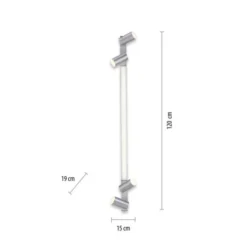 Neuhaus PURE® LED Strahler PURE Lines Spot, aluminium, dimmbar, drehbar, CCT