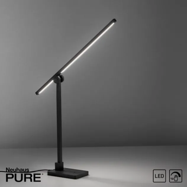 Neuhaus PURE® LED Tischlampe PURE Grafo schwarz