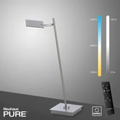 Neuhaus PURE® LED Tischleuchte PURE Mira aluminium