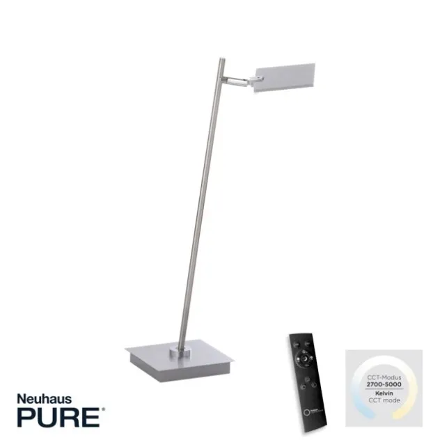 Neuhaus PURE® LED Tischleuchte PURE Mira aluminium