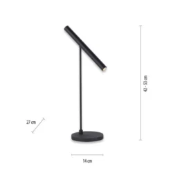 Neuhaus PURE® LED Tischleuchte PURE Tutua schwarz