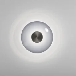 Neuhaus PURE® LED Wand-Deckenleuchte PURE Vitrum, grau, Tronicdimmer