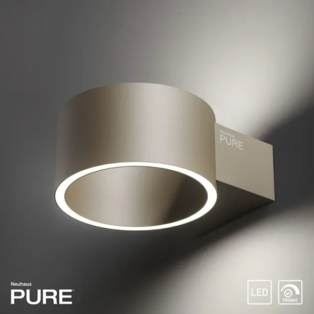 Neuhaus PURE® LED Wandleuchte PURE Clipse bronce Tronicdimmer