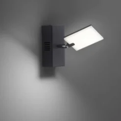 Neuhaus PURE® LED Wandleuchte PURE Mira black pearl 1 flammig drehbar dimmbar