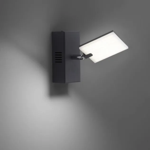 Neuhaus PURE® LED Wandleuchte PURE Mira black pearl 1 flammig drehbar dimmbar