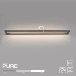 Neuhaus PURE® LED Wandleuchte PURE Puro platin Touchdimmer