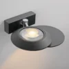 Neuhaus PURE® LED Wandleuchte PURE Oculis, black pearl, dimmbar, dreh+schwenkbar