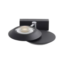 Neuhaus PURE® LED Wandleuchte PURE Oculis, black pearl, dimmbar, dreh+schwenkbar