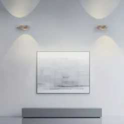 Neuhaus PURE® LED Wandleuchte PURE Oculis, bronce, dimmbar, dreh+schwenkbar