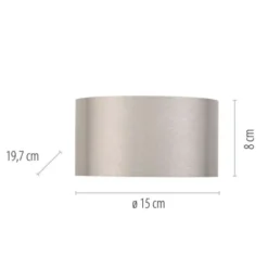 Neuhaus PURE® LED Wandleuchte PURE Clipse diamond (alu) Tronicdimmer