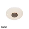 Neuhaus PURE® LED Wand- und Deckenleuchte PURE Vitrum dark-metal brown