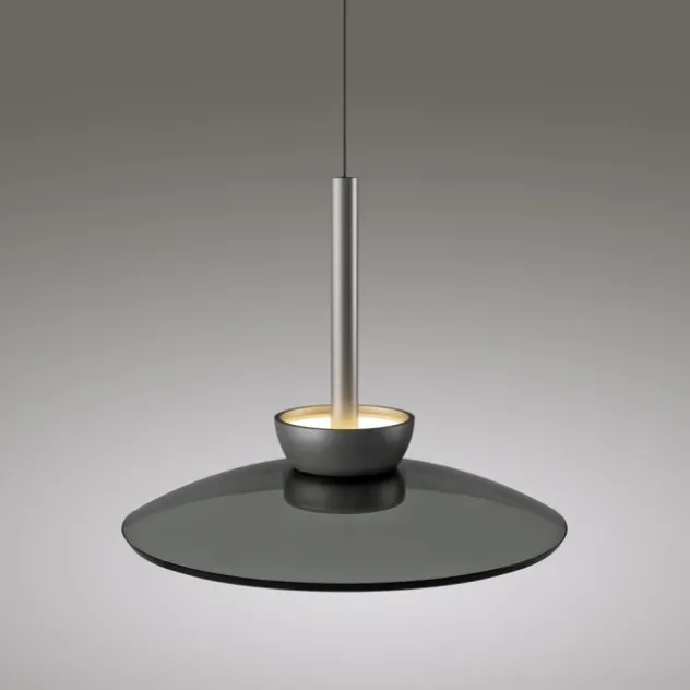 Neuhaus PURE® Pendelleuchte PURE Moon platin (grau) höhenverstellbar 3-flammig
