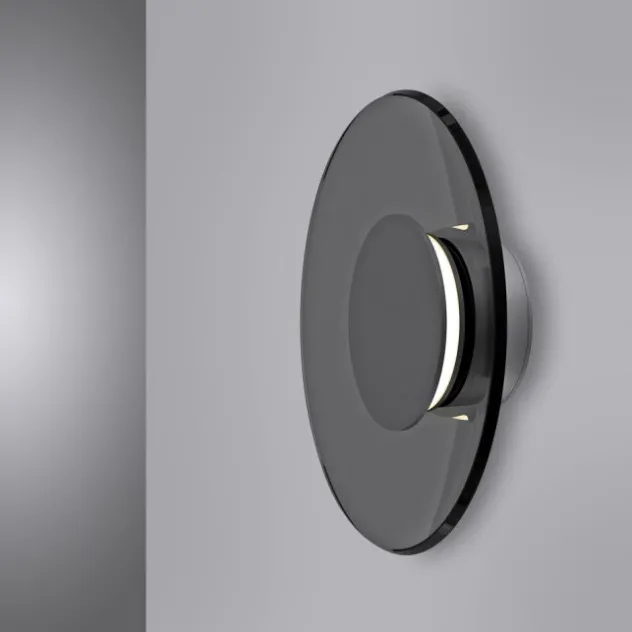 Neuhaus PURE® Wandleuchte PURE Moon platin dimmbar Wohnzimmer Küche