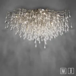 Paul Neuhaus Deckenleuchte ICICLE, stahl