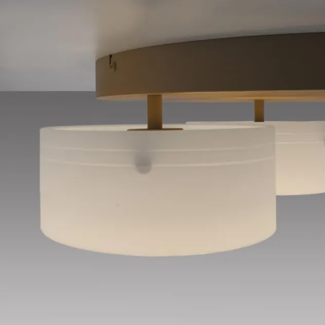 Paul Neuhaus LED Deckenleuchte MARIKA, sand, 3 flammig